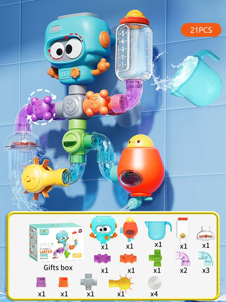 SplashFlow™ Bath Play Set