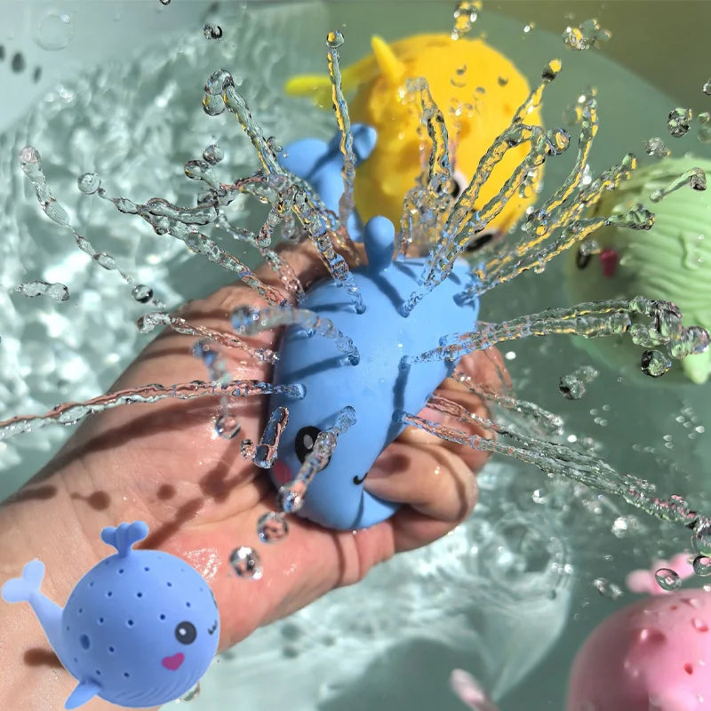 SplashWhale™ – Soft Baby Bath Squeeze Toy