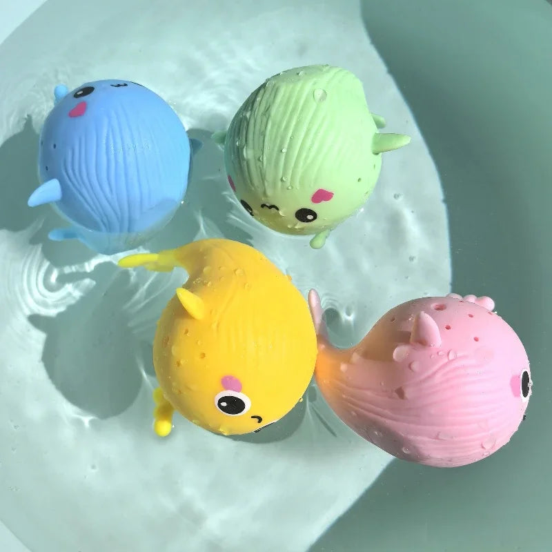 SplashWhale™ – Soft Baby Bath Squeeze Toy