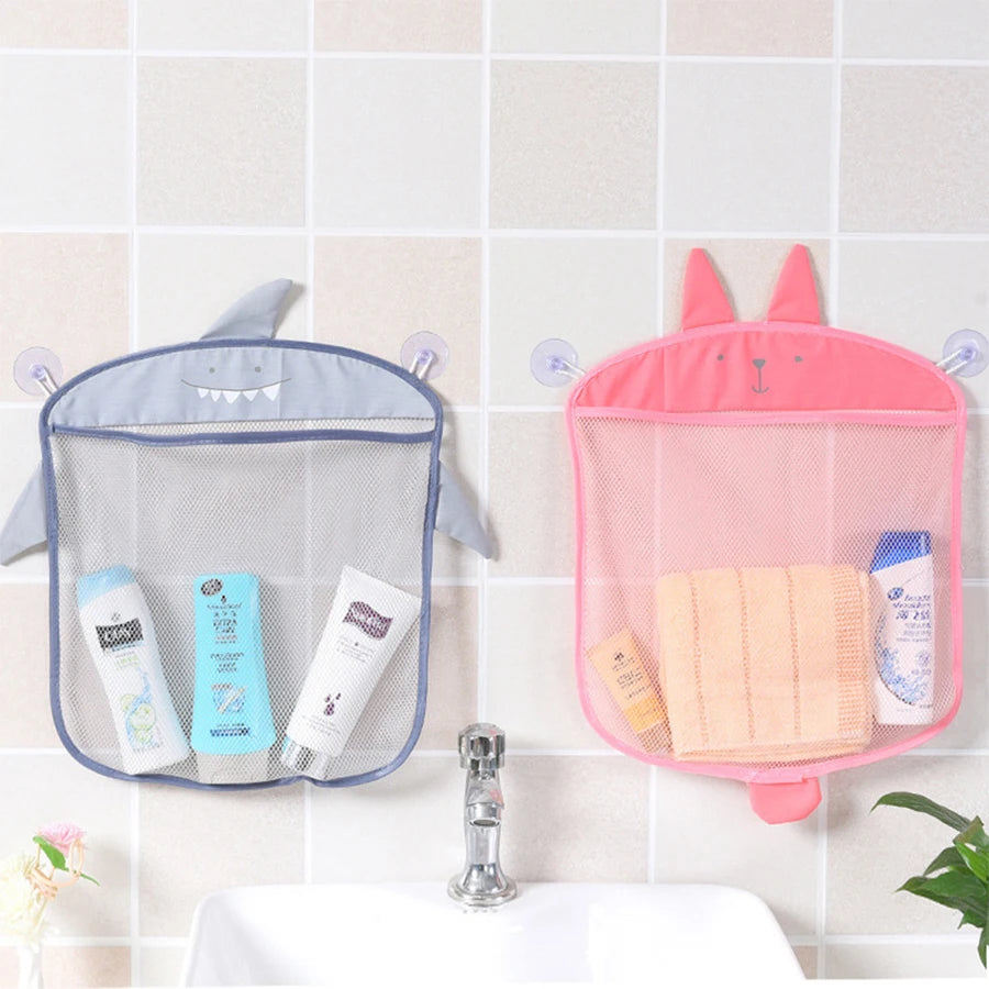 SplashPlay™ Bath Toy Organizer – Mesh Storage Bag for Kids